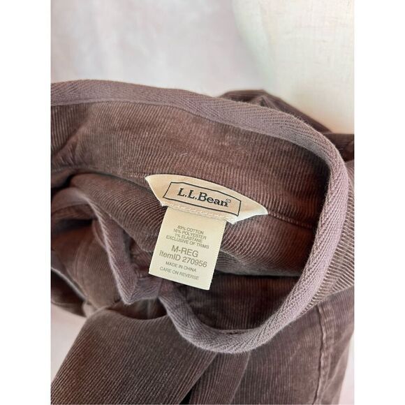 L.L. Bean Women’s Corduroy Button Up Coat Jacket - Picture 7 of 7
